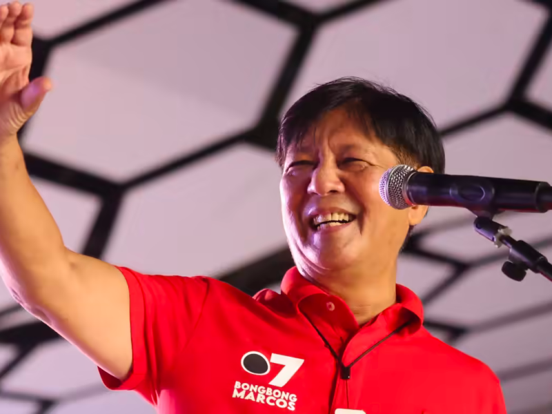 “Bongbong” to win Philippines presidential election