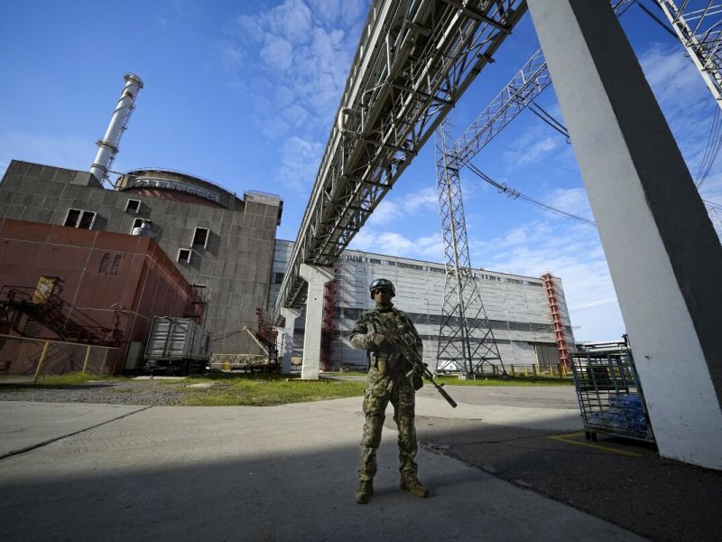 Russia secretly works on occupied NPP while accusing Ukraine of “Dirty Bomb” Plot